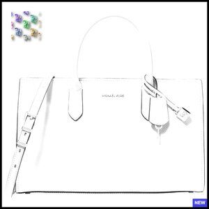 Medium Satchel Crossbody Bag Leather Classic Chic Everyday Carryall